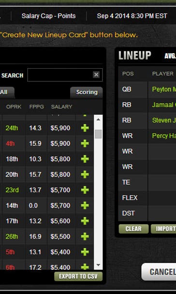 Five ways to win money on DraftKings
